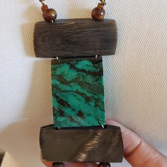 One of a Kind Statement Necklace - Picture 3 of 3